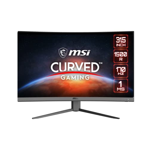 MSI G32CQ4 E2 - QHD Curved Gaming Monitor - 170hz - 32 inch